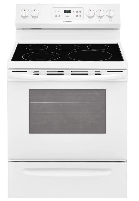 Frigidaire Freestanding Electric Range With Self Clean