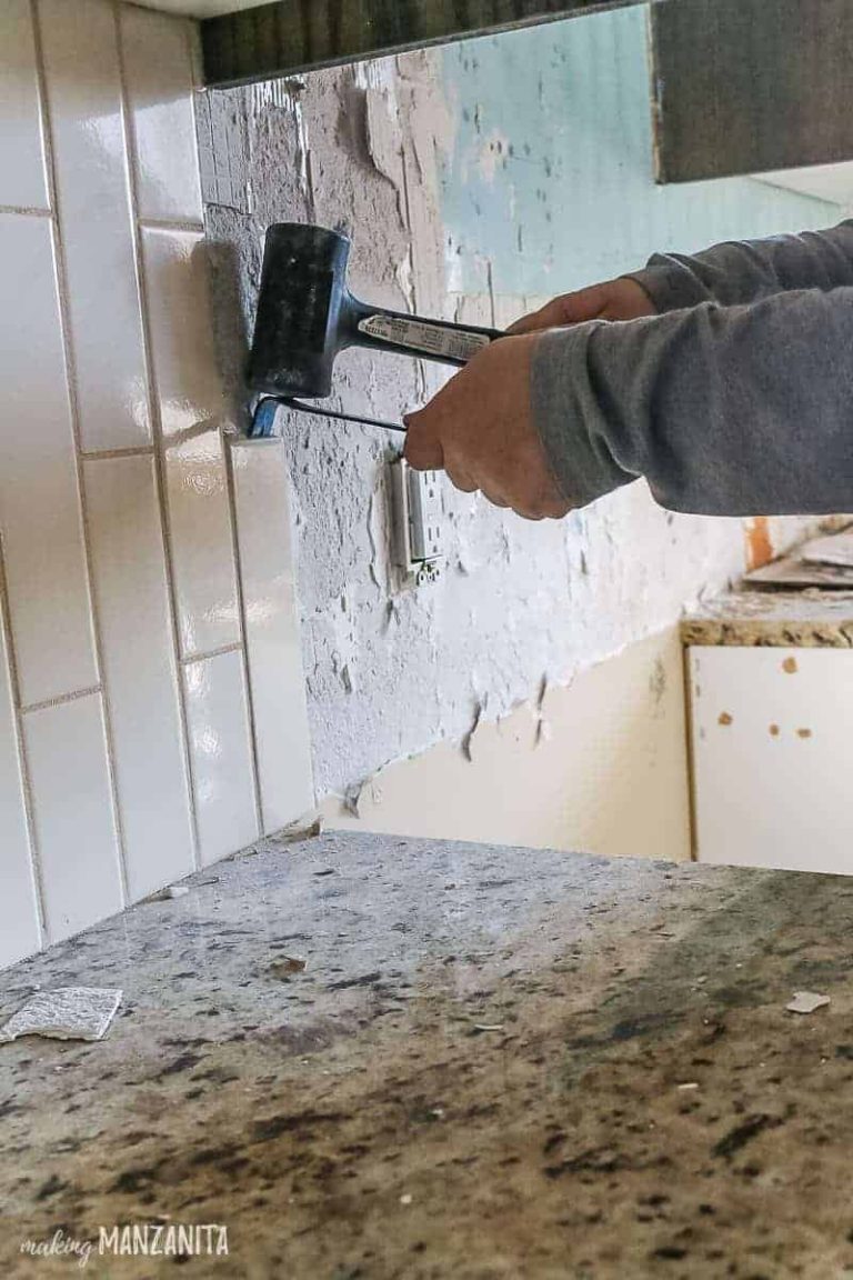 Best Way to Remove Kitchen Wall Tiles