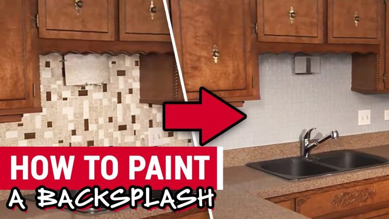 Can You Paint Over Kitchen Wall Tiles