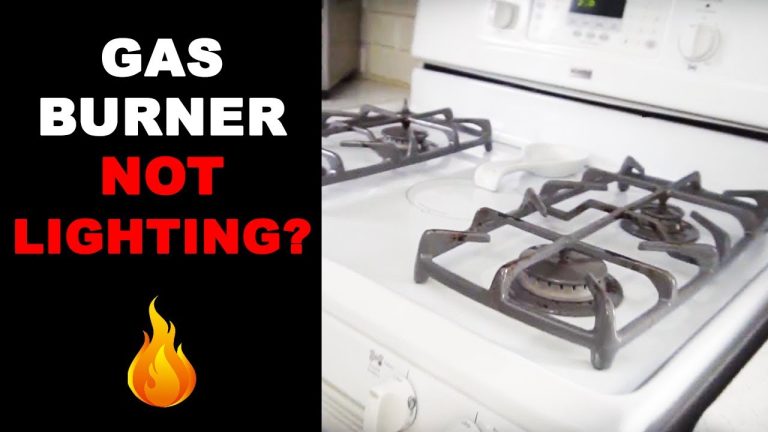 gas stove will not turn on