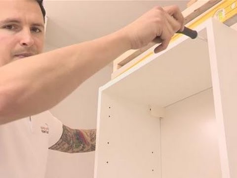 How to Fit Kitchen Wall Units
