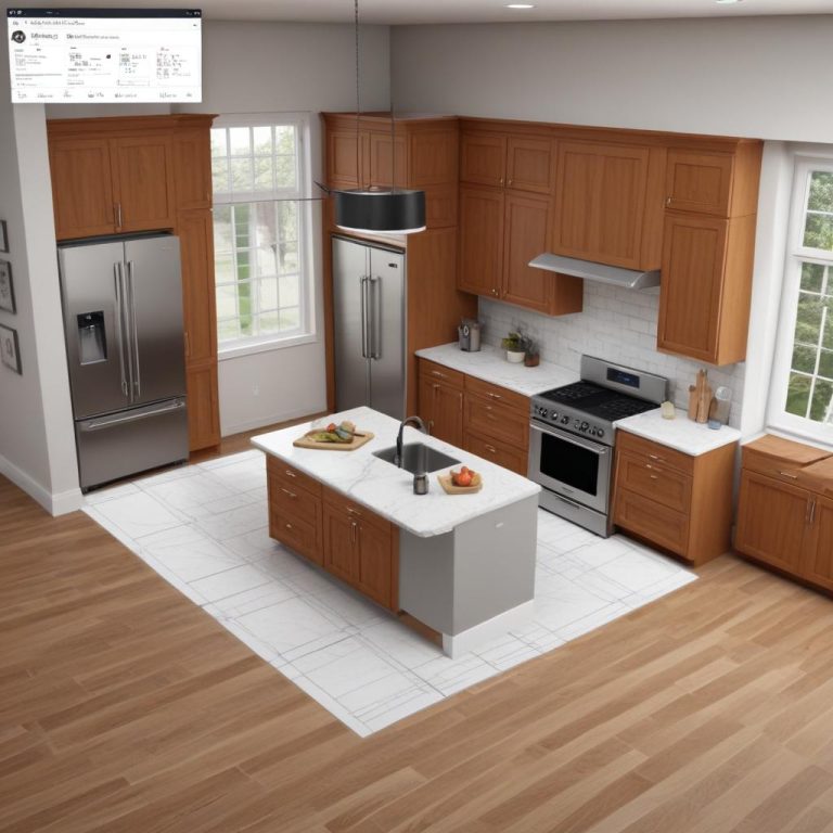 Estimating costs for professional kitchen design software